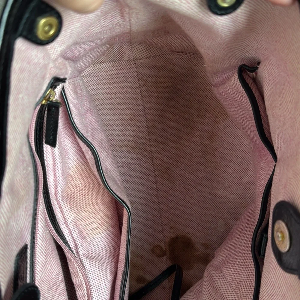 Vintage Dooney and Burke Black Patent Leather
Tote Bag - Picture 10 of 10